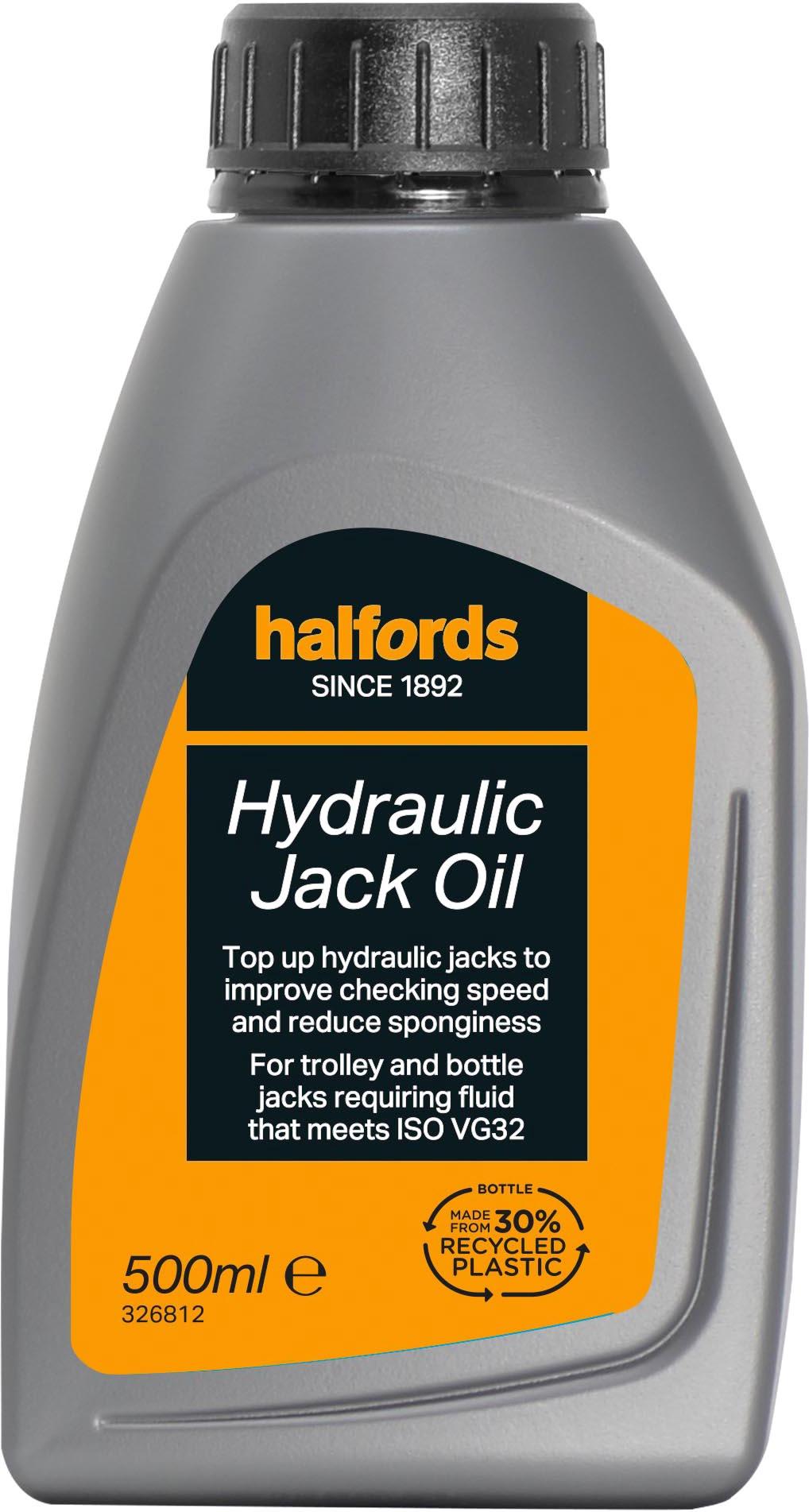 Halfords Hydraulic Jack Oil Halfords IE