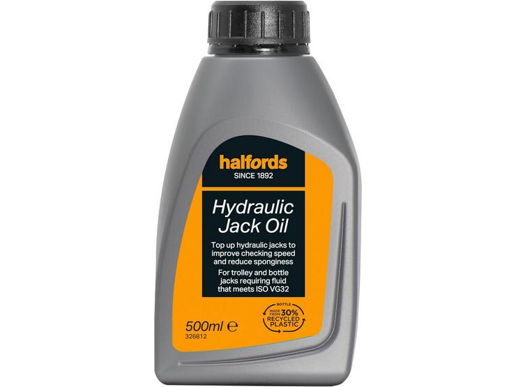 Halfords Hydraulic Jack Oil