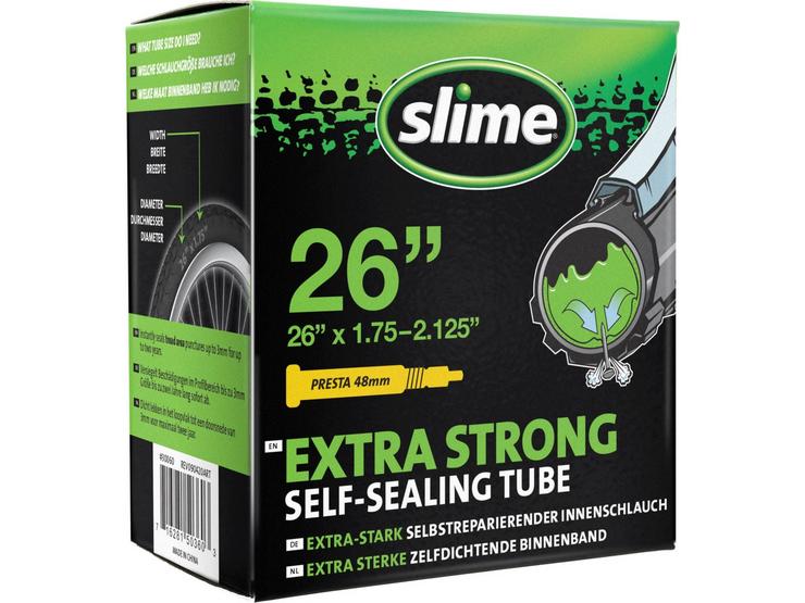 Slime Self-Sealing Inner Tubes 26 x 1.75 - 2.125" Presta