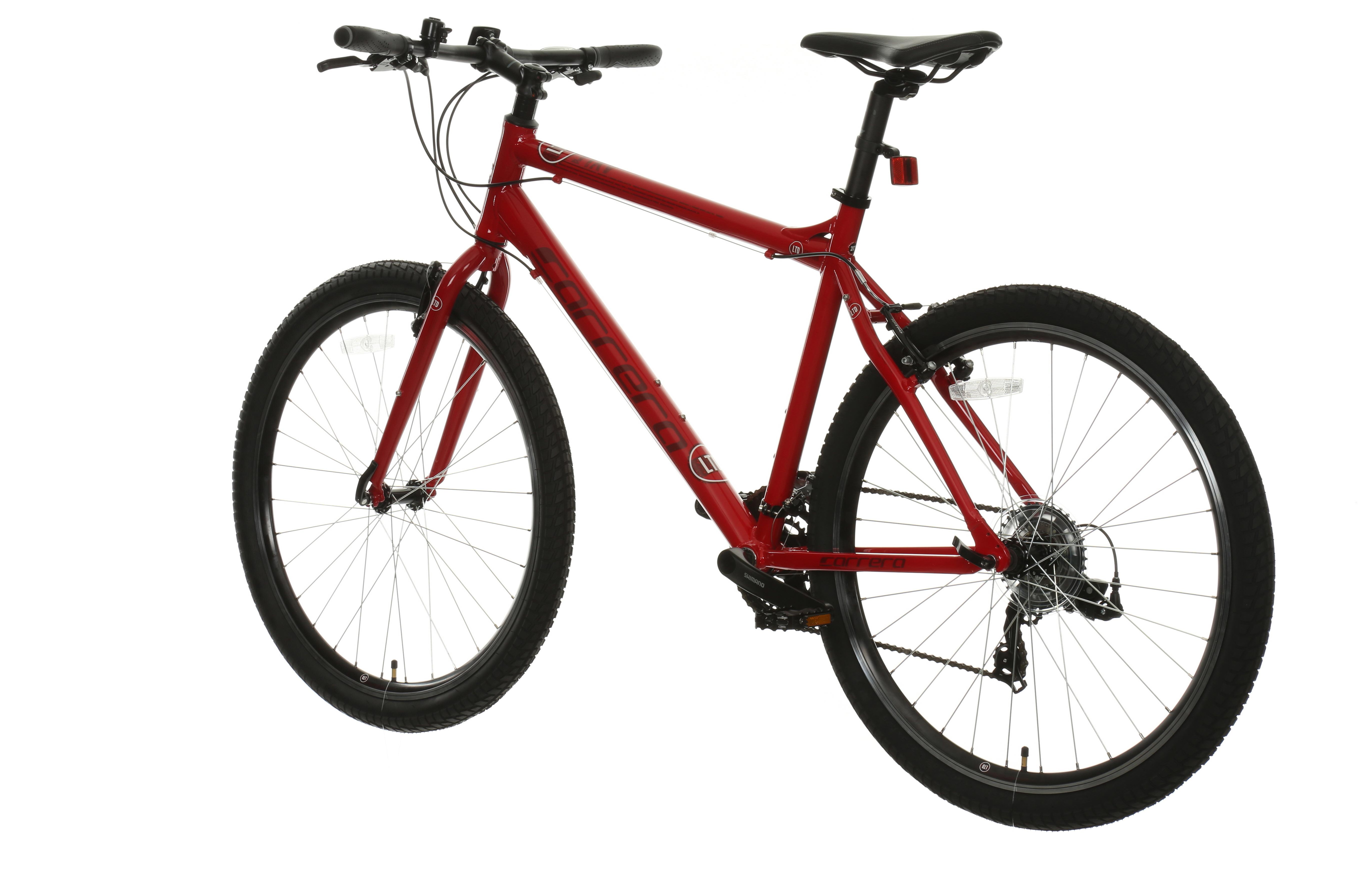 carrera axle limited edition mens hybrid bike