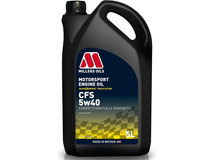 Millers Oils CFS 5W40 Motorsport Engine Oil - 5L
