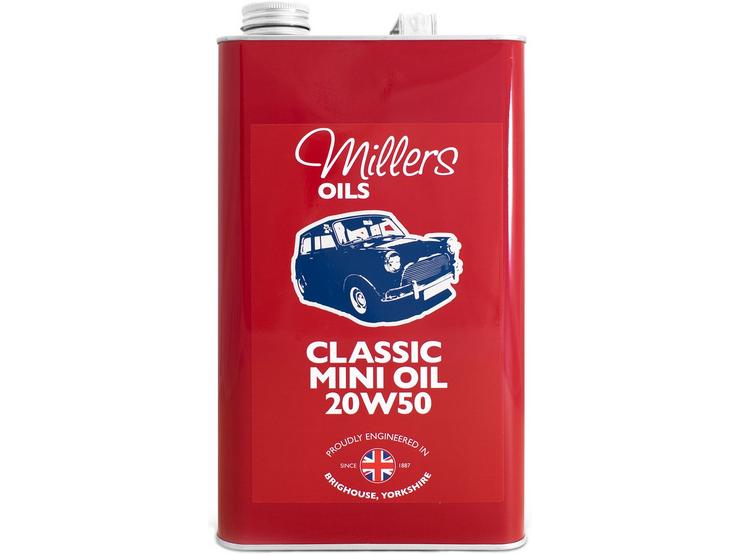 Millers Oils Classic Mini 20W50 Engine Oil - 5L