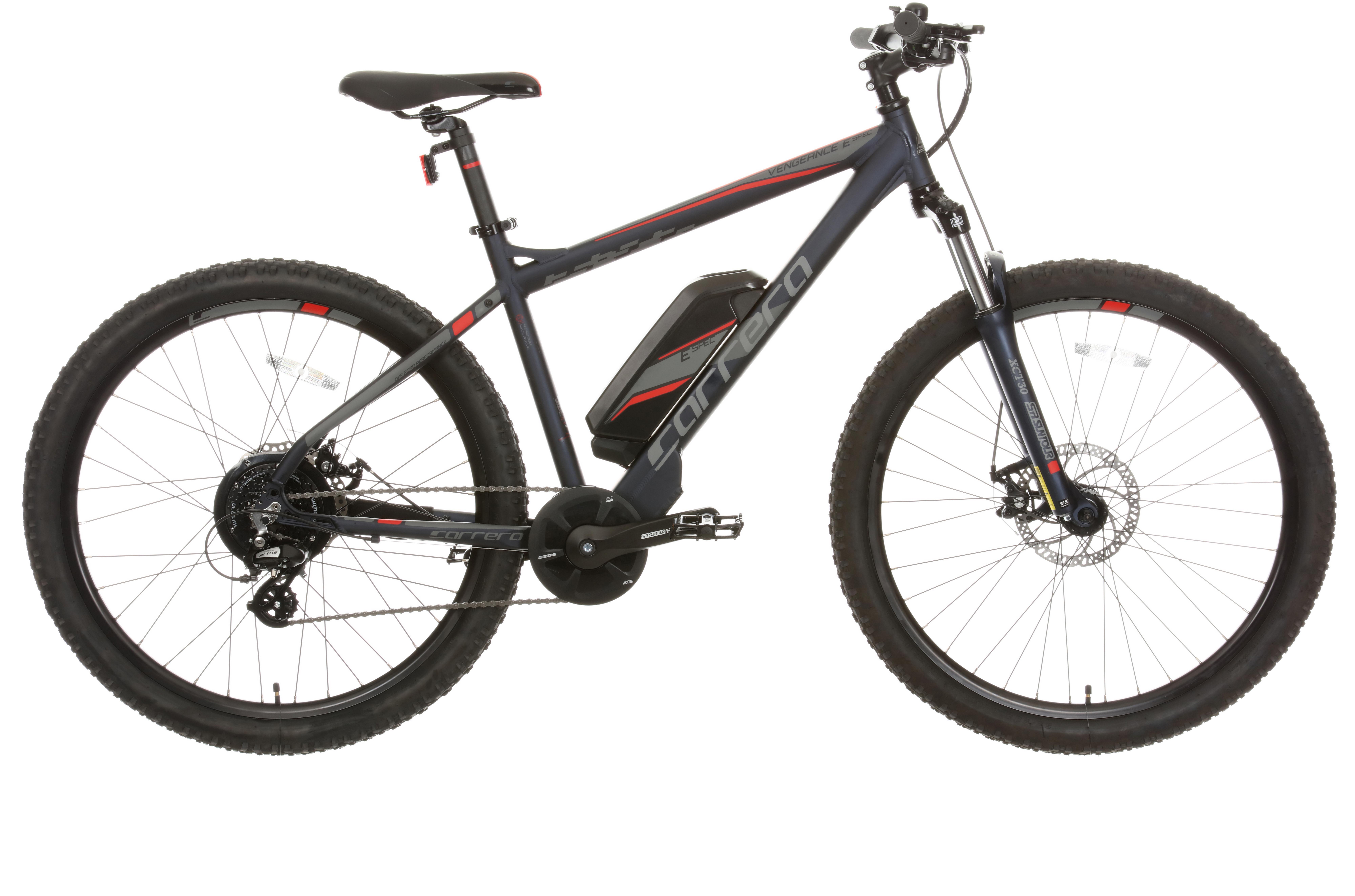 Carrera Vengeance E Mens Electric Mountain Bike L Frame