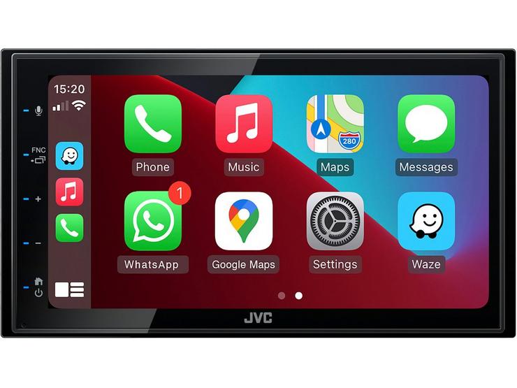 JVC KW-M560BT Car Stereo with Apple CarPlay & Android Auto