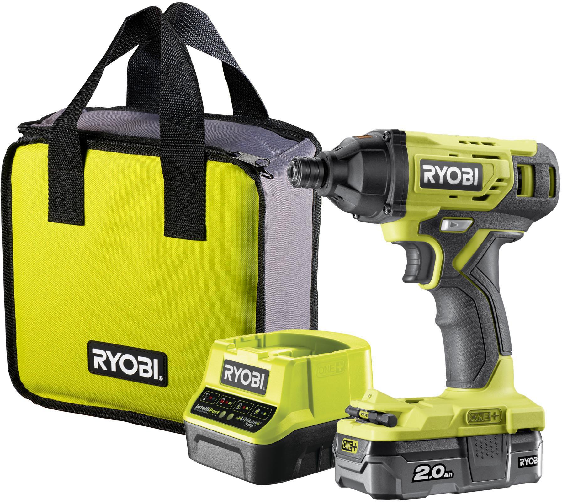 RYOBI 18V ONE+ Impact Driver Starter Kit (1x Halfords IE