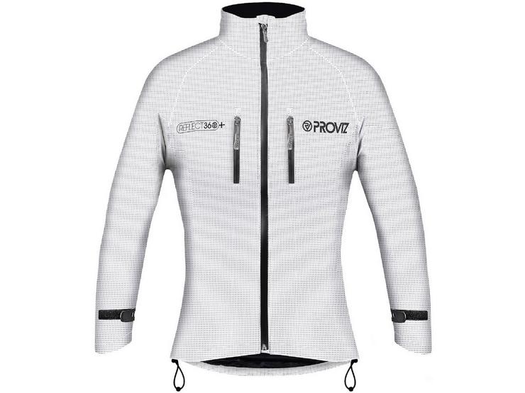 Proviz Womens Reflect 360+ Cycling Jacket Silver, 14