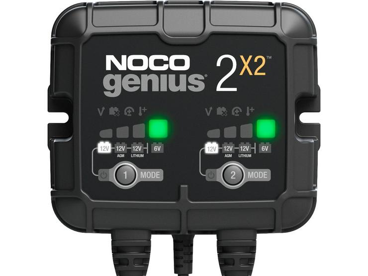 NOCO 2-Bank Battery Charger - 4A
