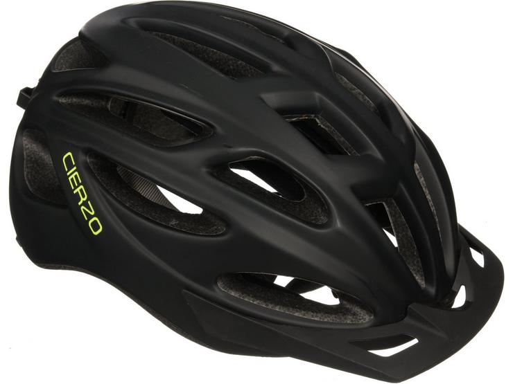 Halfords Junior Cierzo Helmet Black 52-58cm