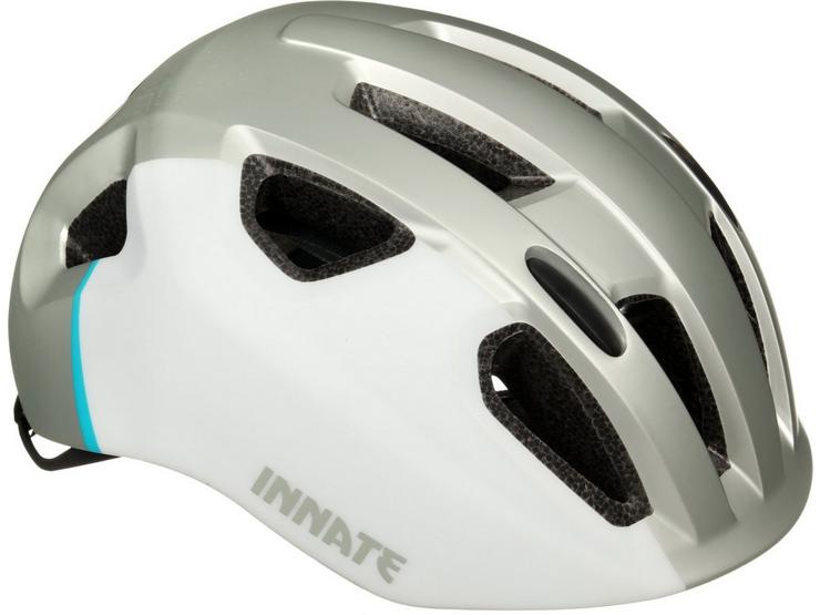 Halfords Junior Innate Helmet Grey/Silver 52-58cm