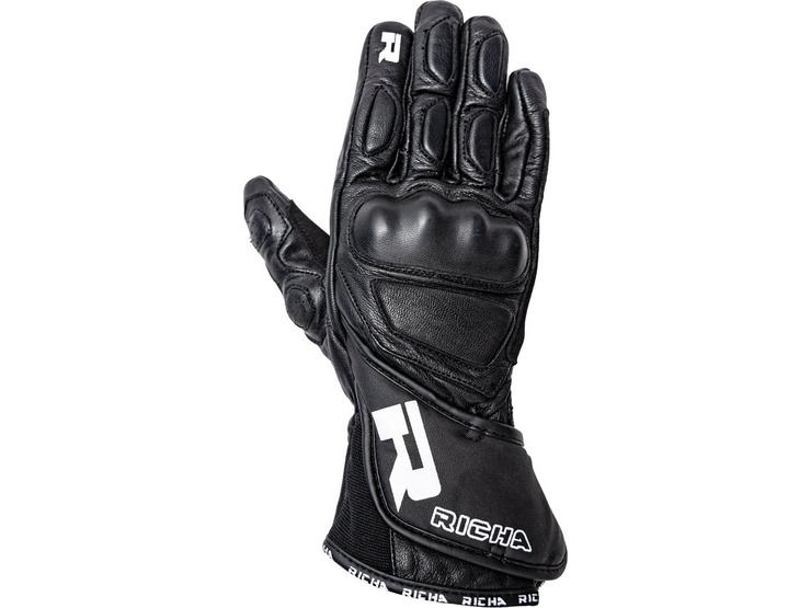 Richa WSS Motorcycle Gloves - Black, X Large
