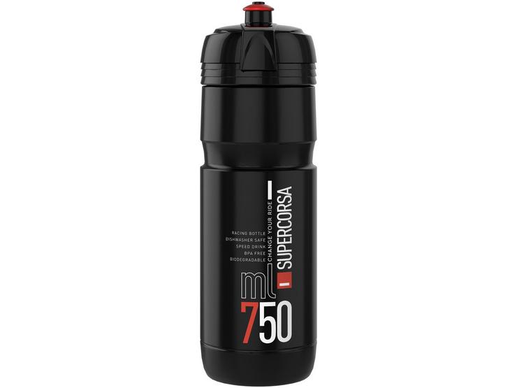 Elite Corsa Bio Bottle 750ml Black