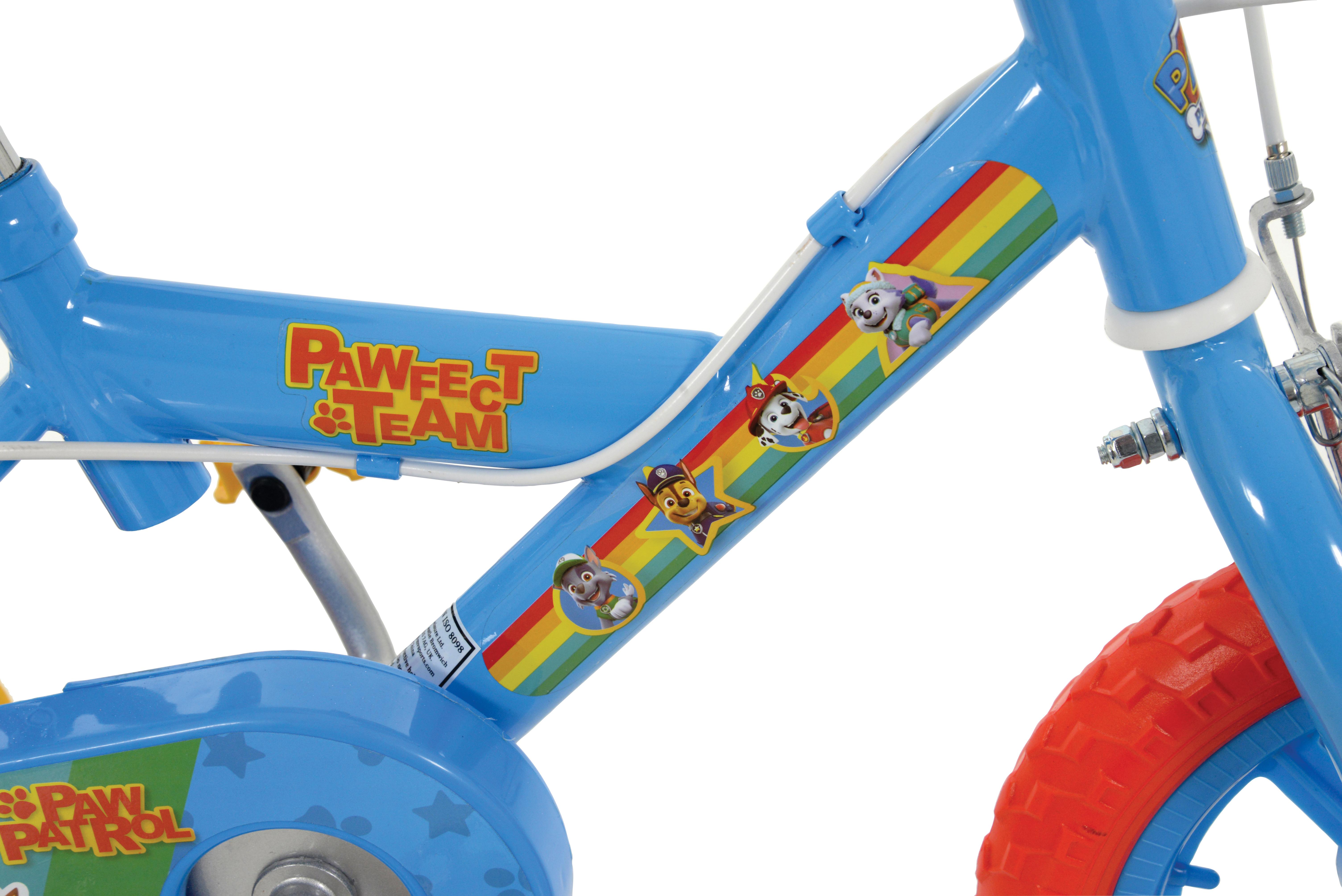 Nickelodeon Paw Paw Patrol Childrens Bike Nickelodeon Paw Patrol