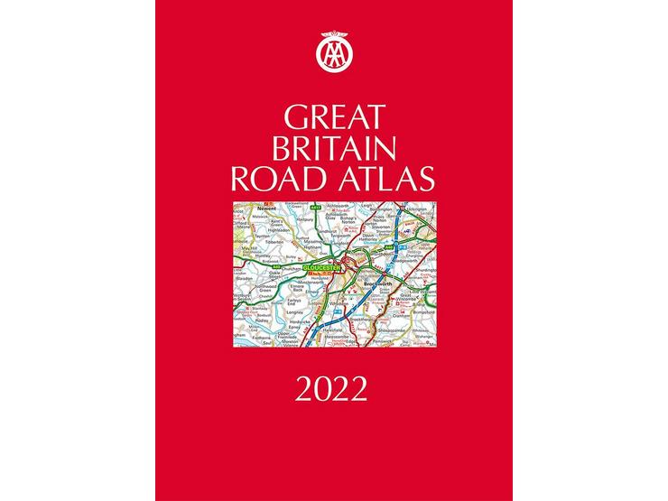 Great Britain Road Atlas 2022 hb Halfords IE