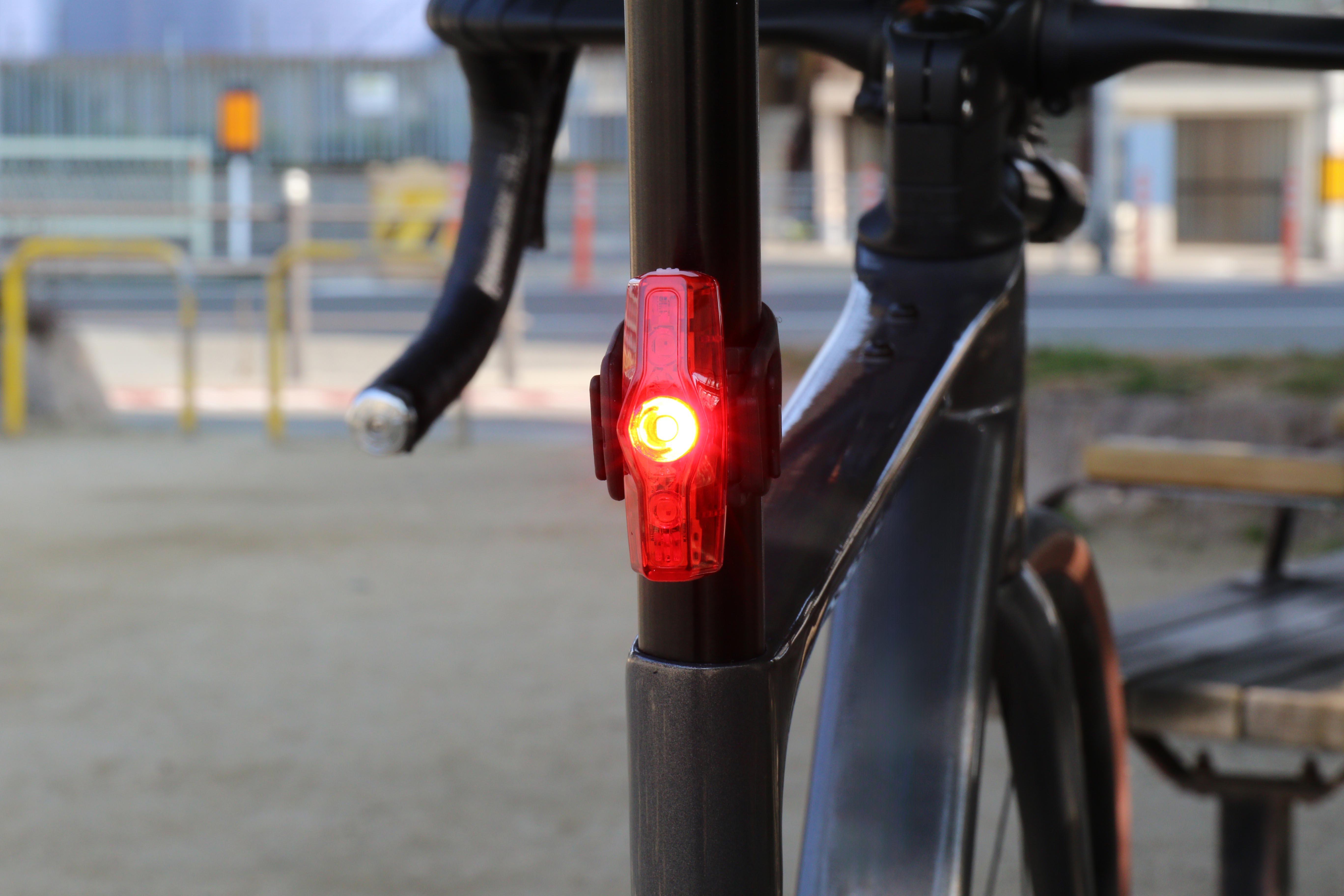 Cateye Best Rack Mounted Rear Bike Light Daytime Running Lights