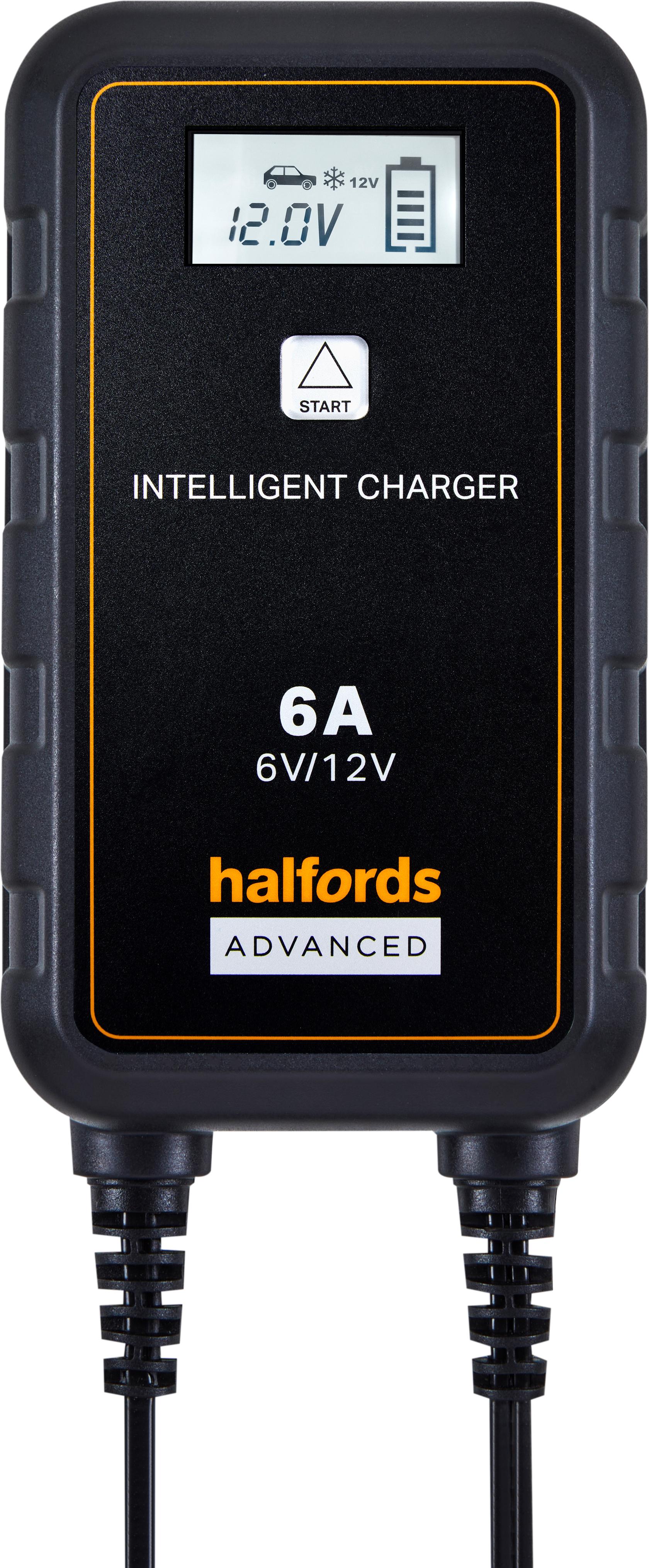 Halfords Smart Battery Charger 6A Halfords IE