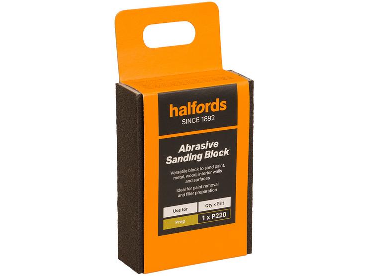 Halfords Abrasive Block - P220
