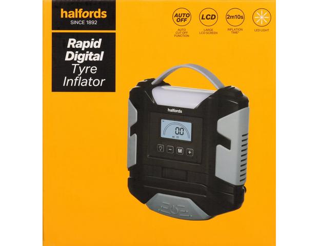 Halfords Rapid Digital Tyre Inflator