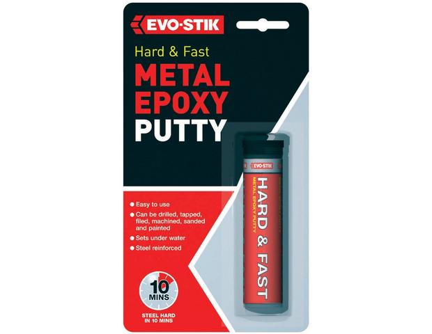 Superfast Steel Epoxy Putty Stick - Fast Metal, Steel & Iron Repair