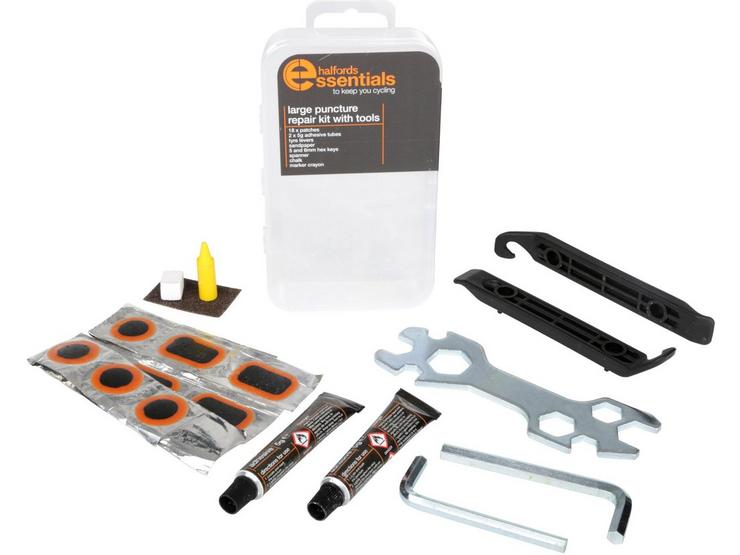 Halfords Essentials Puncture Repair Kit - Large