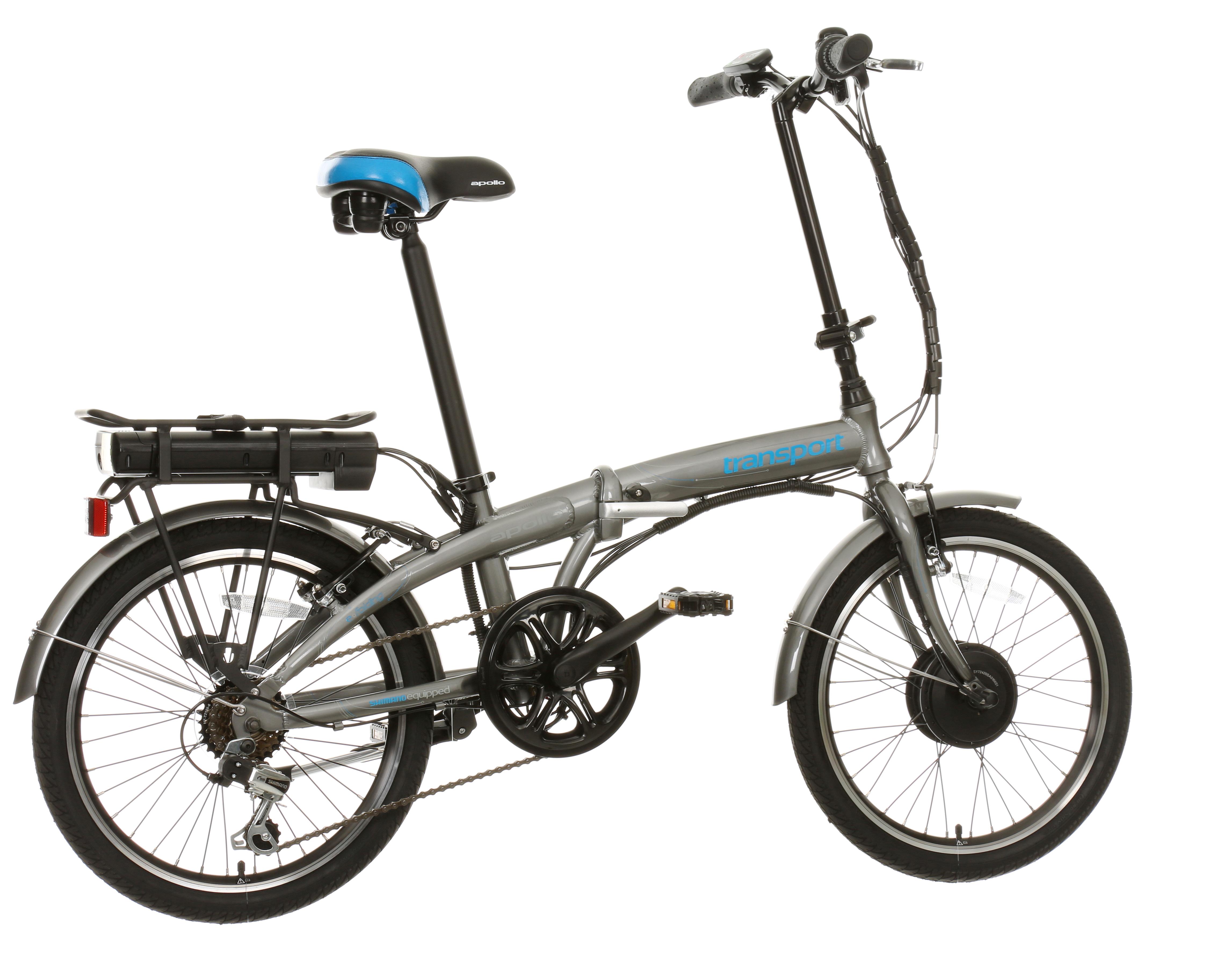 halfords apollo electric folding bike