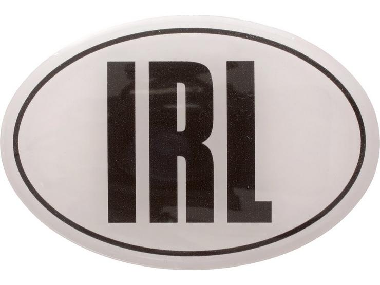 IRL Oval Resin Badge