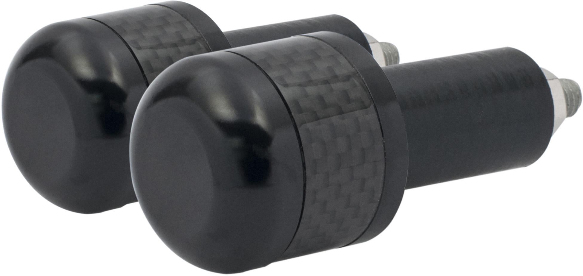 Halfords Universal Carbon Fibre Bar Ends Black Halfords IE