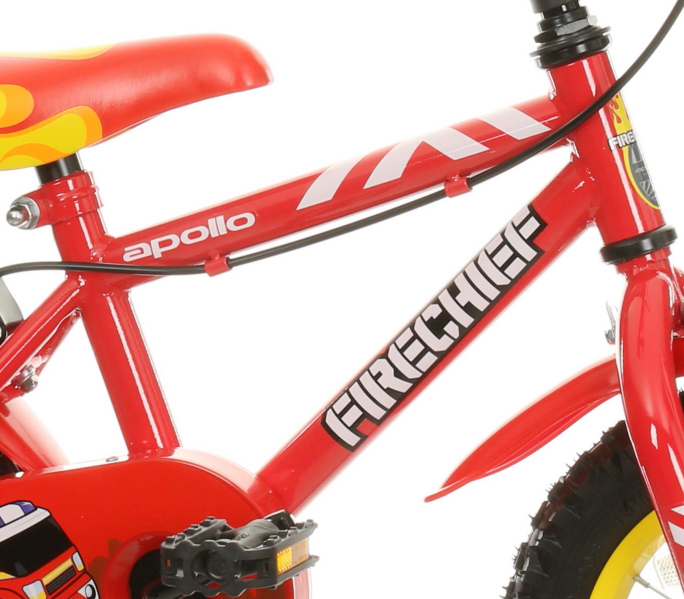Apollo Firechief Kids Bike - 12" Wheel | Halfords IE