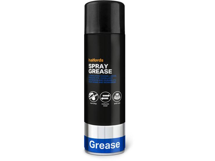Halfords Spray Grease 500ml