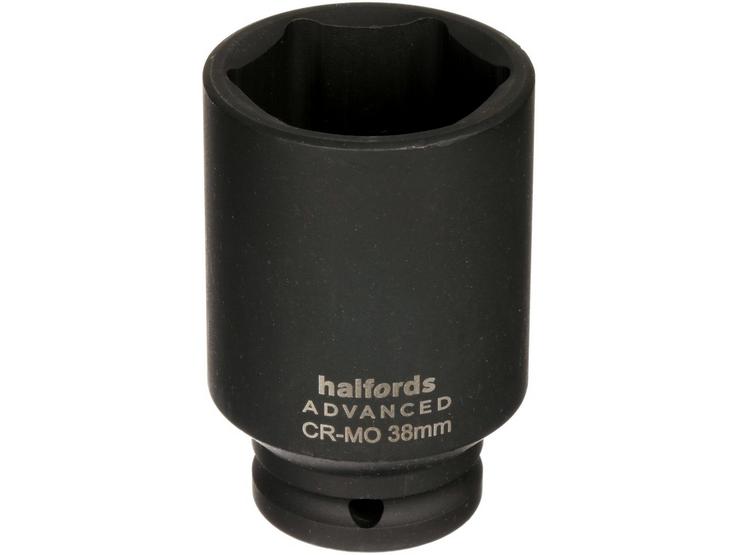 Halfords Advanced Drive 6PT Impact Deep Socket 38mm