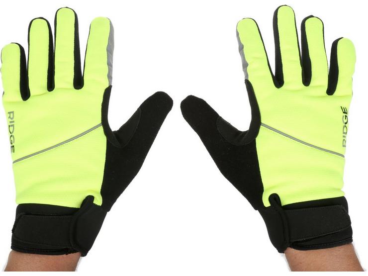 Ridge Thermal Gloves Fluro - L