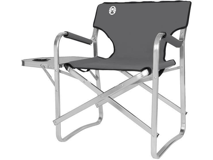 Coleman Aluminium Camping Chair with Folding Side Table