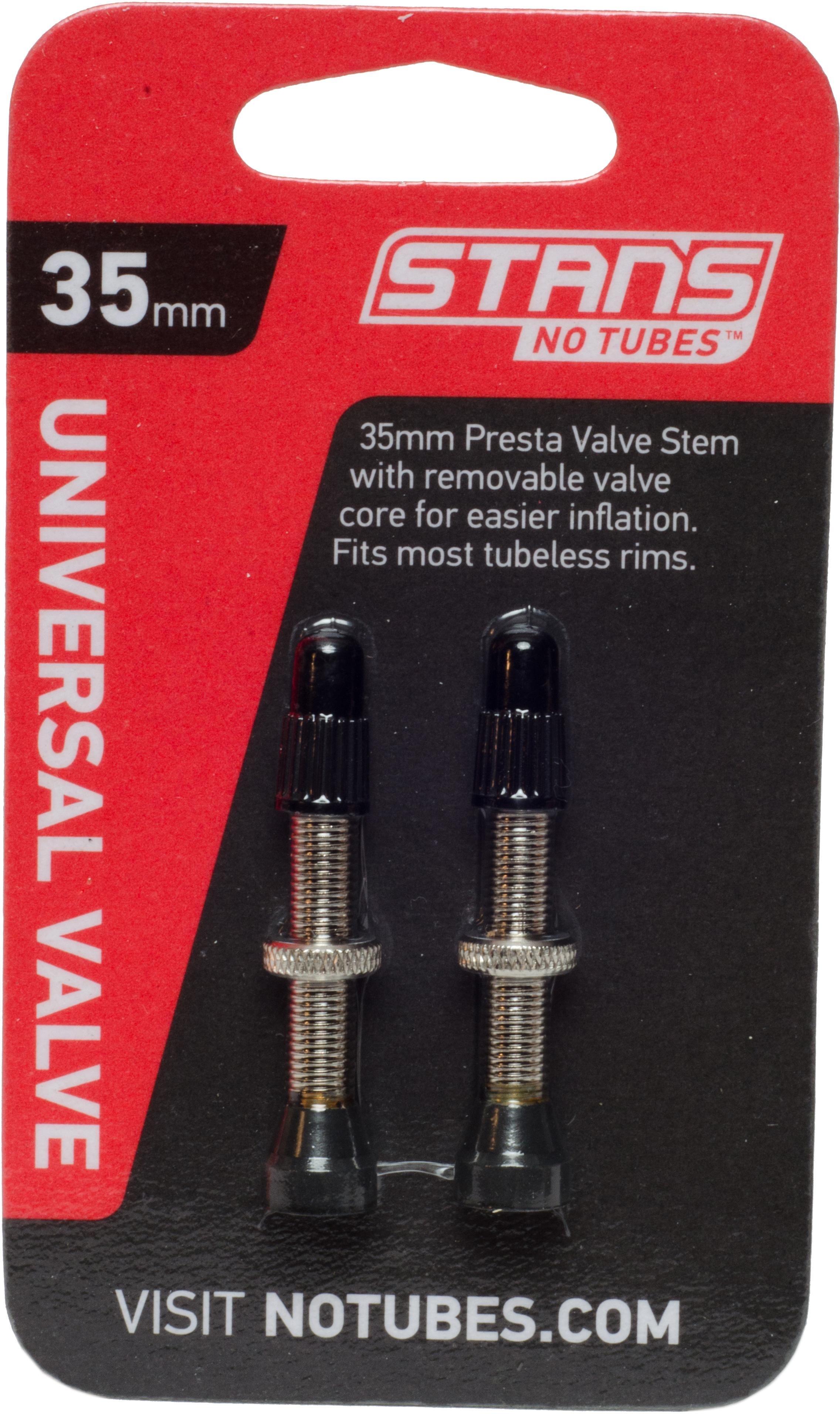 Stans NoTubes Universal Tubeless Valve Stems, 35mm Halfords IE