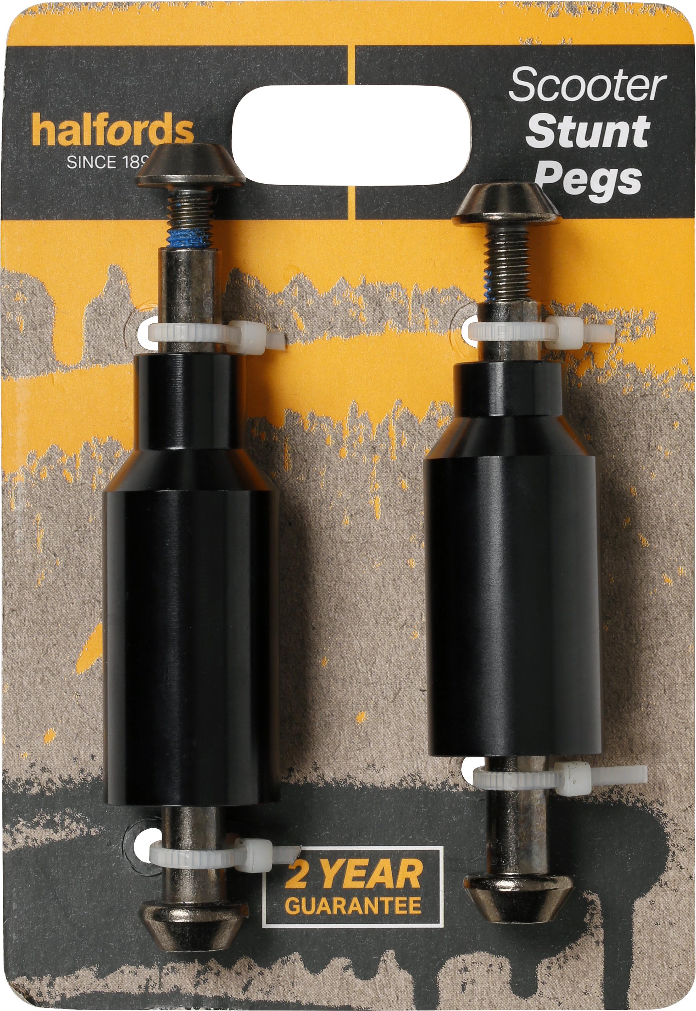 Halfords Scooter Stunt Pegs Black Halfords IE