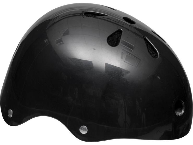 X-Rated Skate Helmet - Black - 50-54cm
