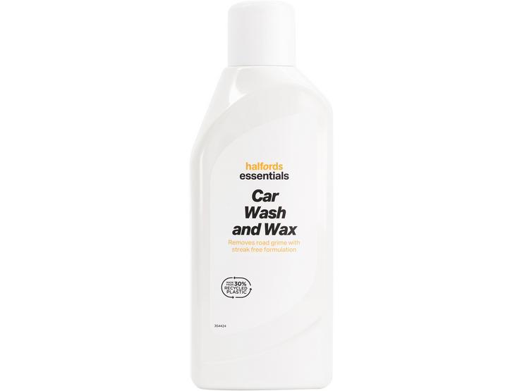 Halfords Car Wash & Wax 1 Litre