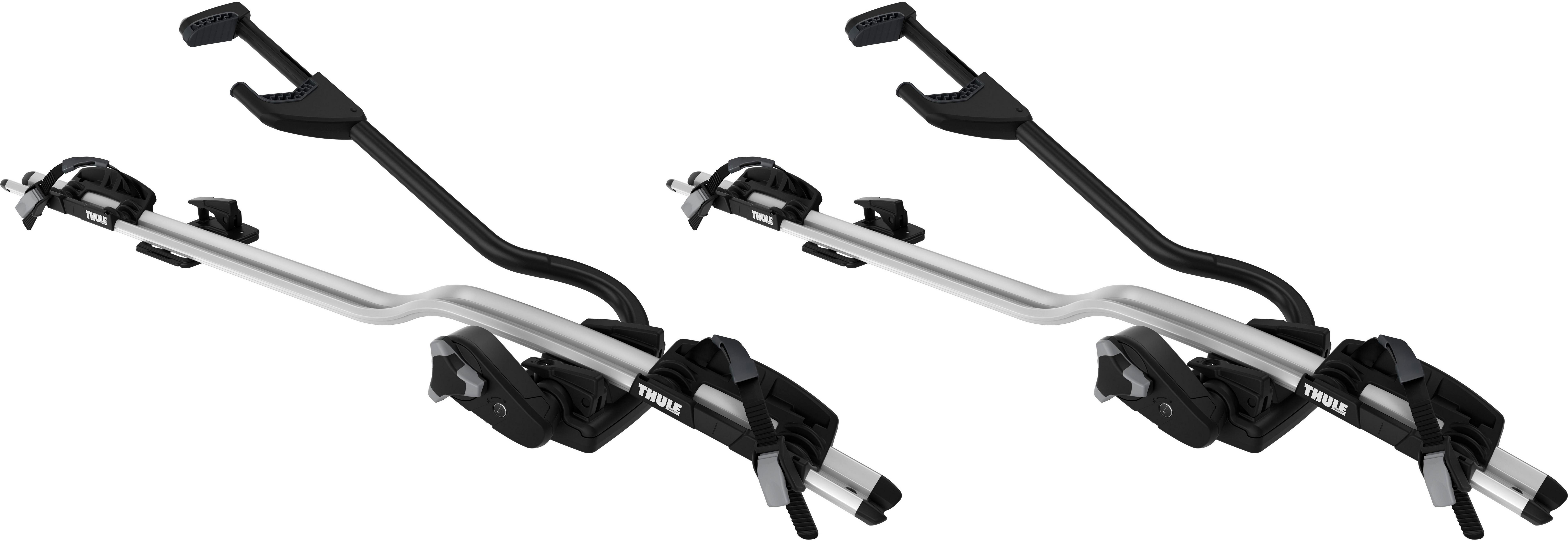 Thule ProRide 598 Roof Mounted Bike Rack Twin Pack Halfords IE