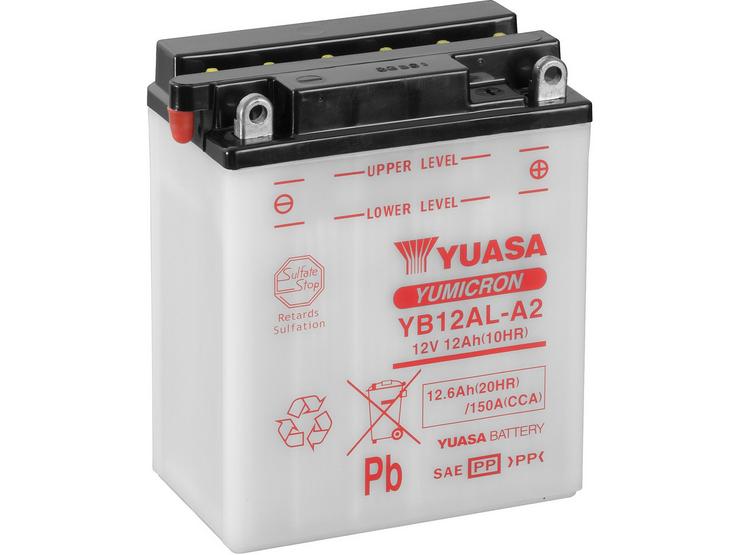 Yuasa YB12AL-A2 Yumicron Motorcycle Battery