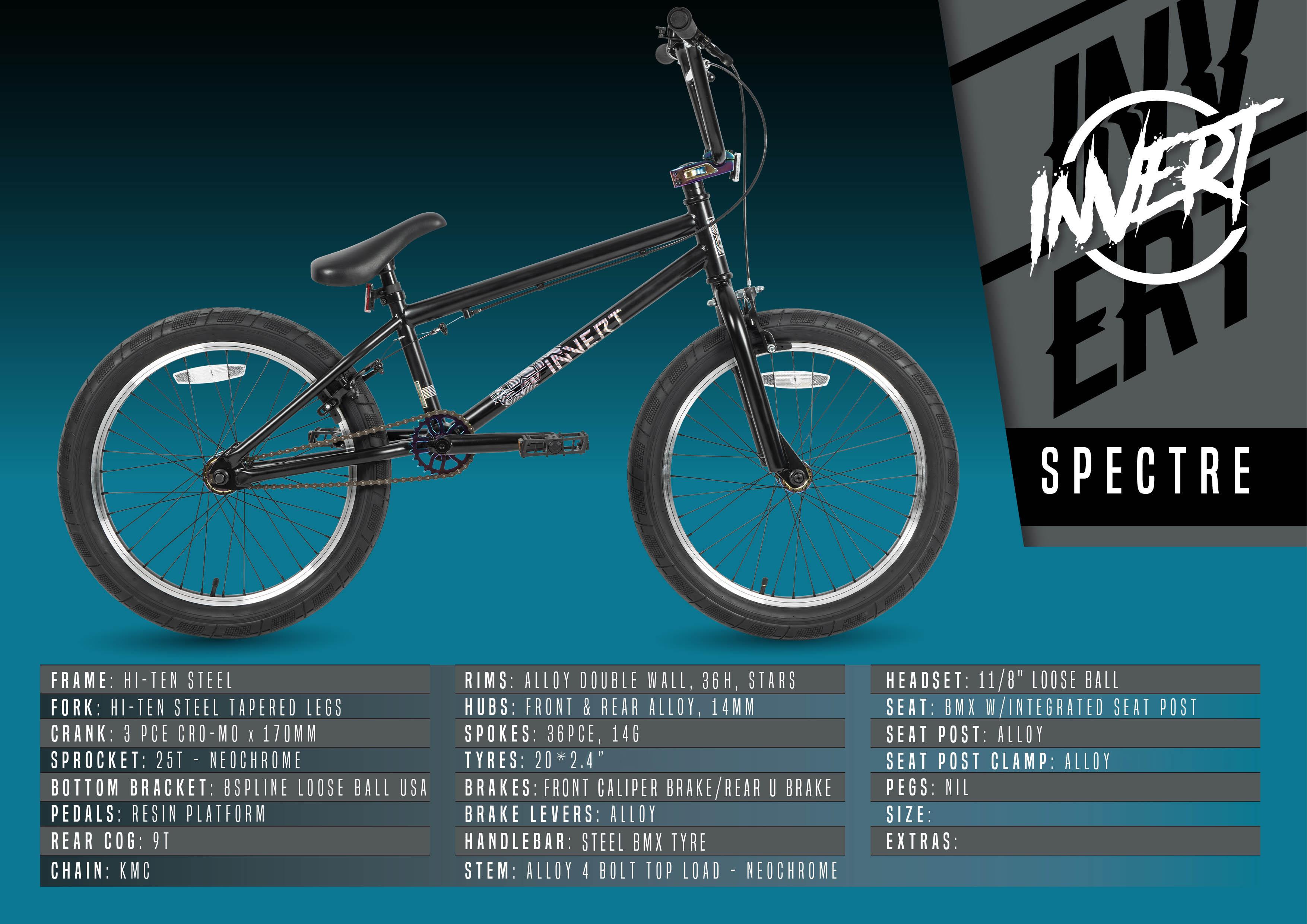 Invert Spectre BMX Bike 20