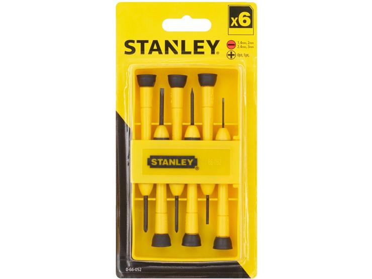 Stanley 6 Piece Precision Screwdriver Set