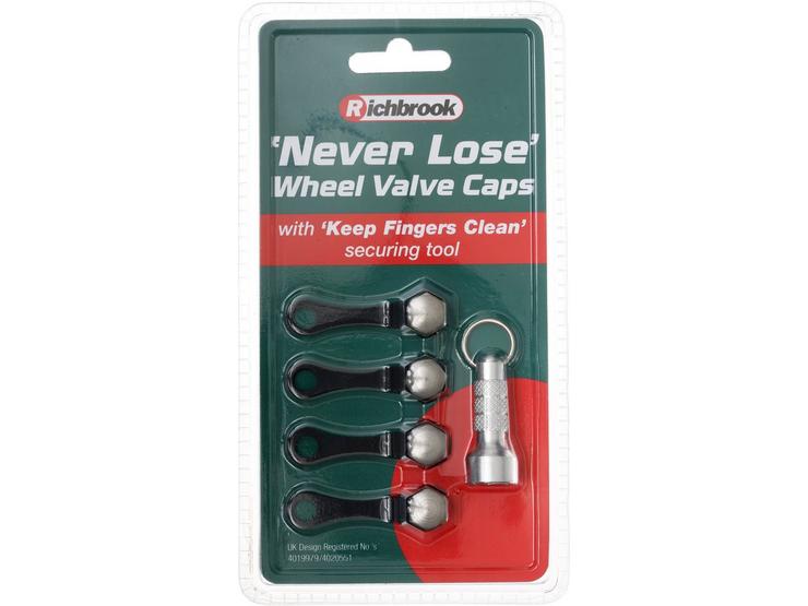 Richbrook Never Lose Wheel Valve Caps