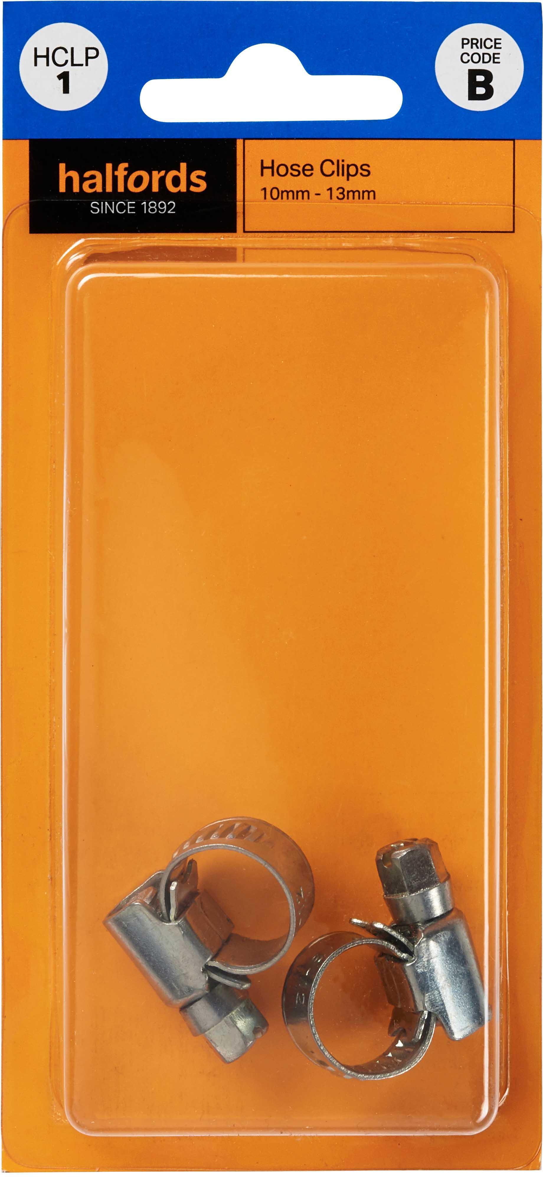 Halfords Hose Clips 812mm (HCLP1) 2 Pack Halfords IE