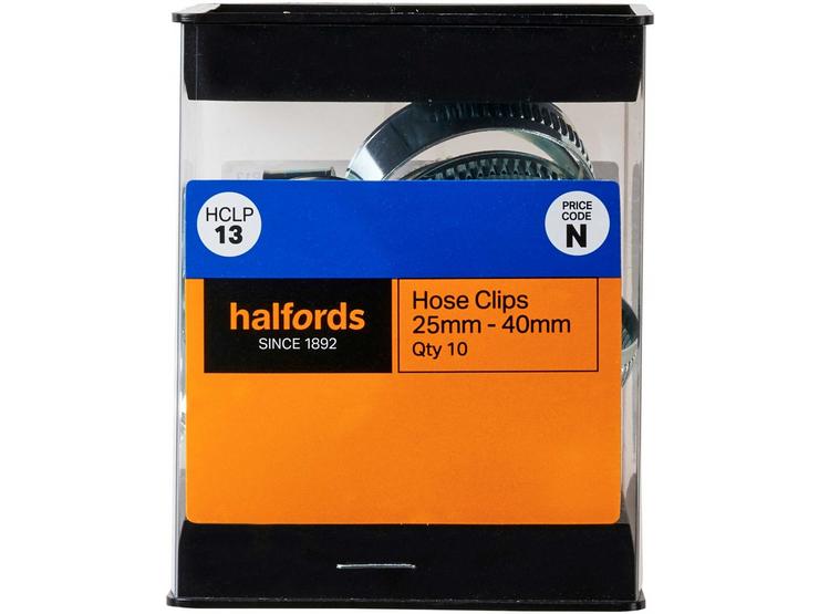 Halfords Hose Clip (HCLP13) - 10 Pack