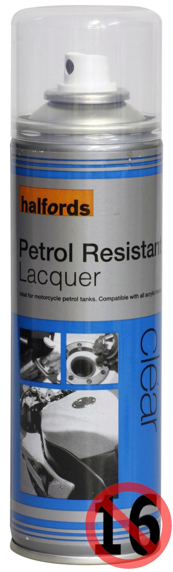 Halfords Petrol Resistant Lacquer 300ml Halfords IE