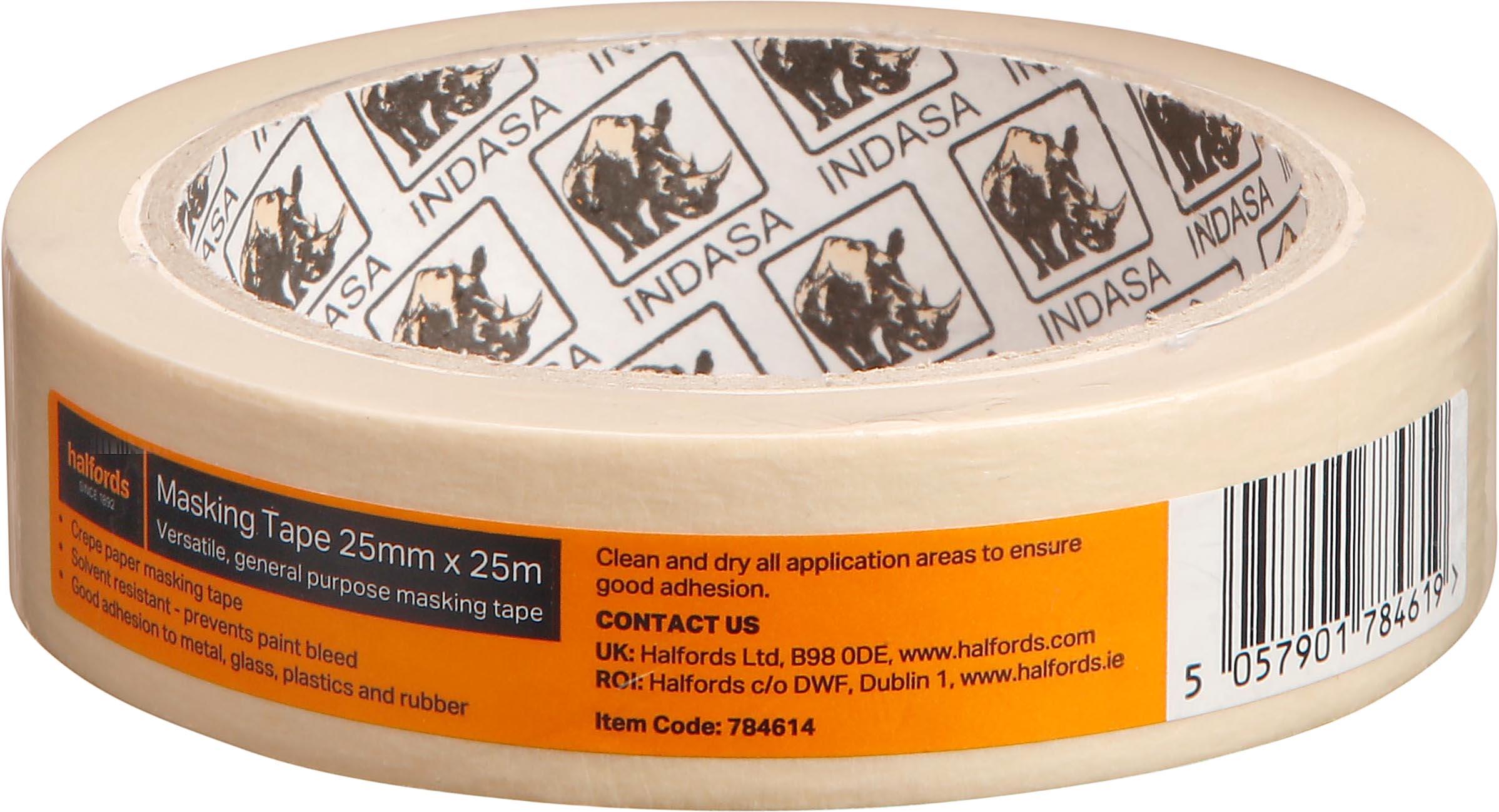 Halfords Masking Tape 25mm x25m Halfords IE