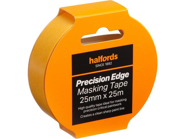 Halfords Precision Edge Tape 25m x 25m