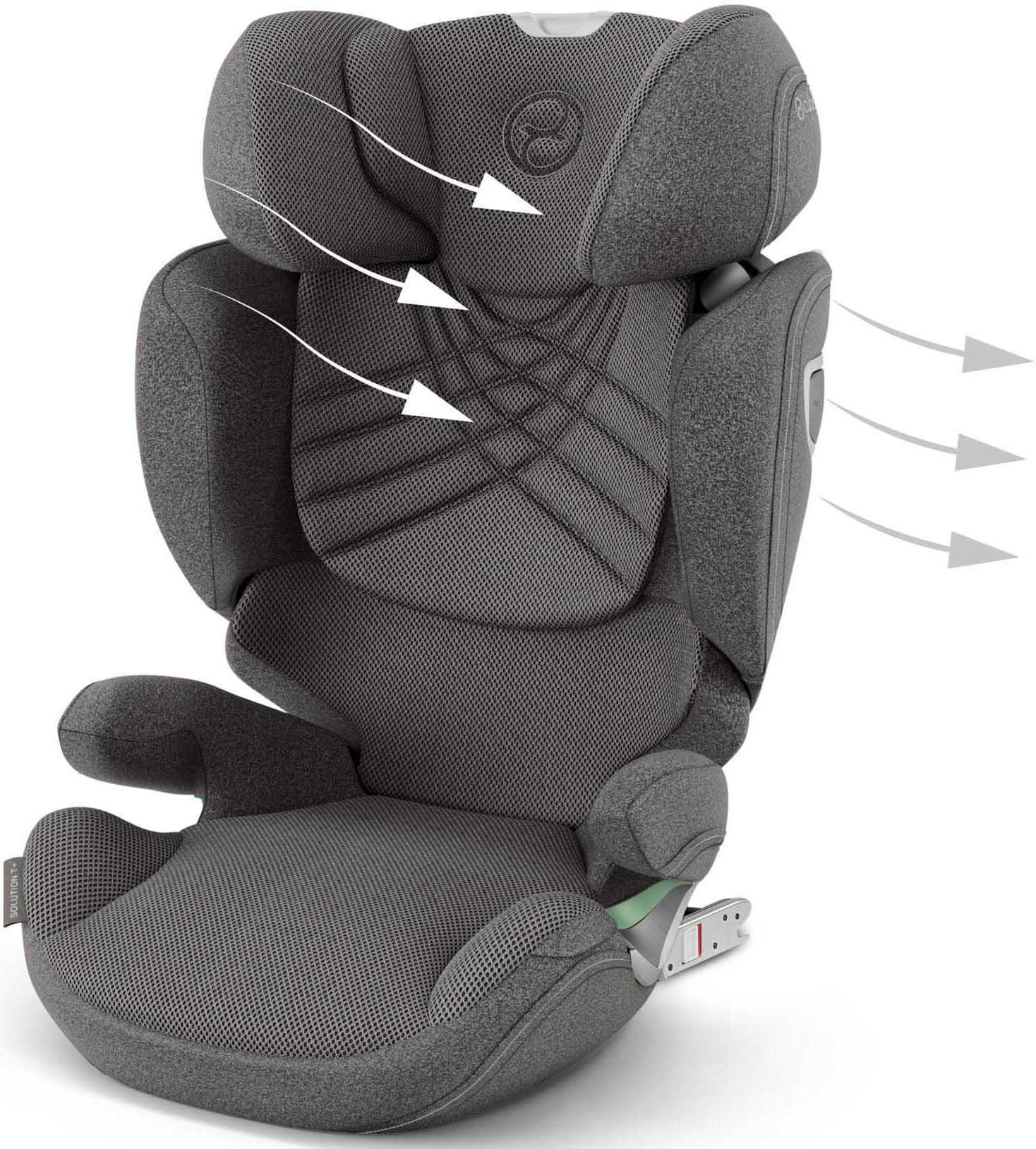 Cybex Solution T i-Fix Group 2/3 Car Seat Grey PLUS Halfords IE