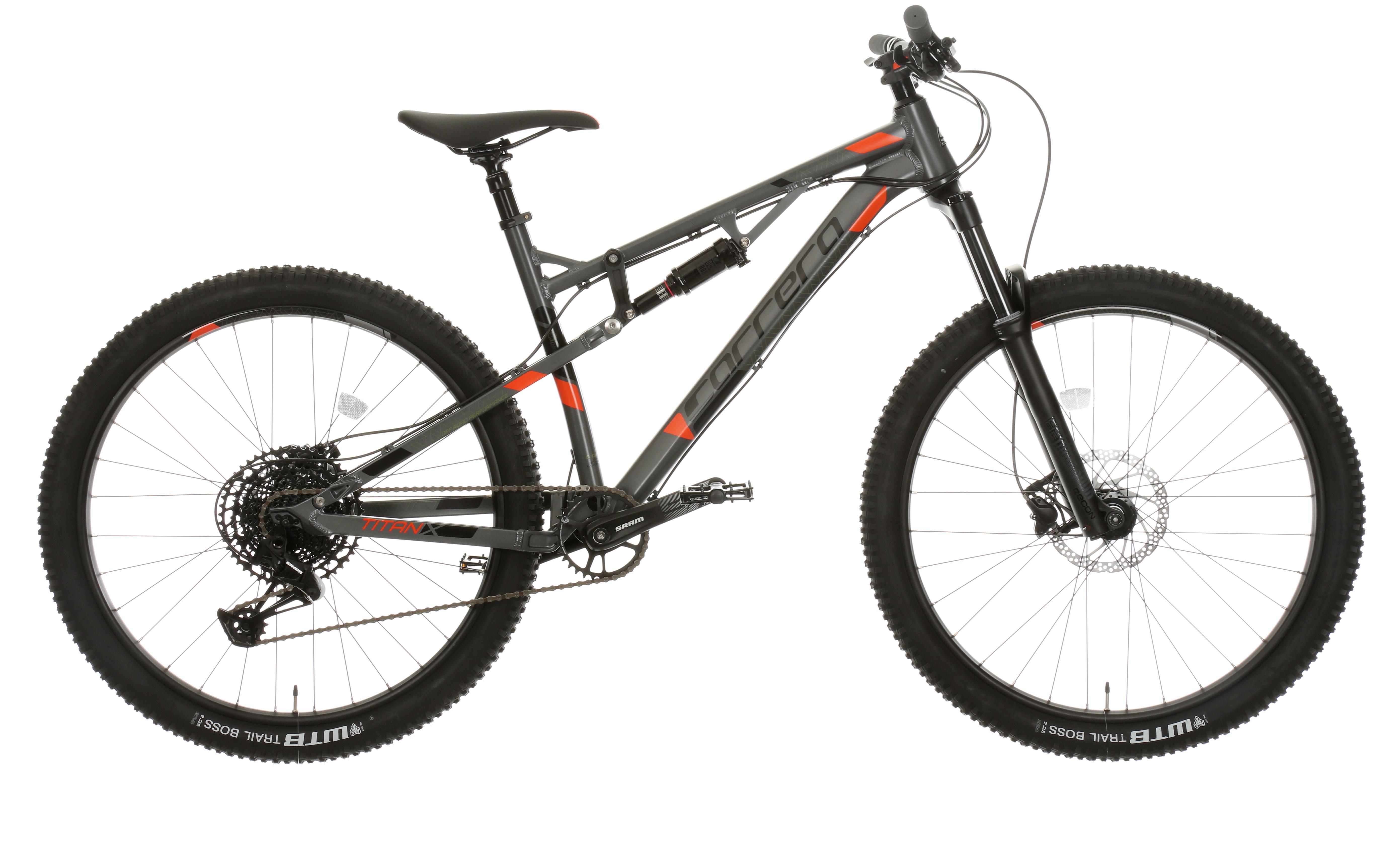 Carrera Titan X Mens Full Suspension Mountain Bike L Halfords IE