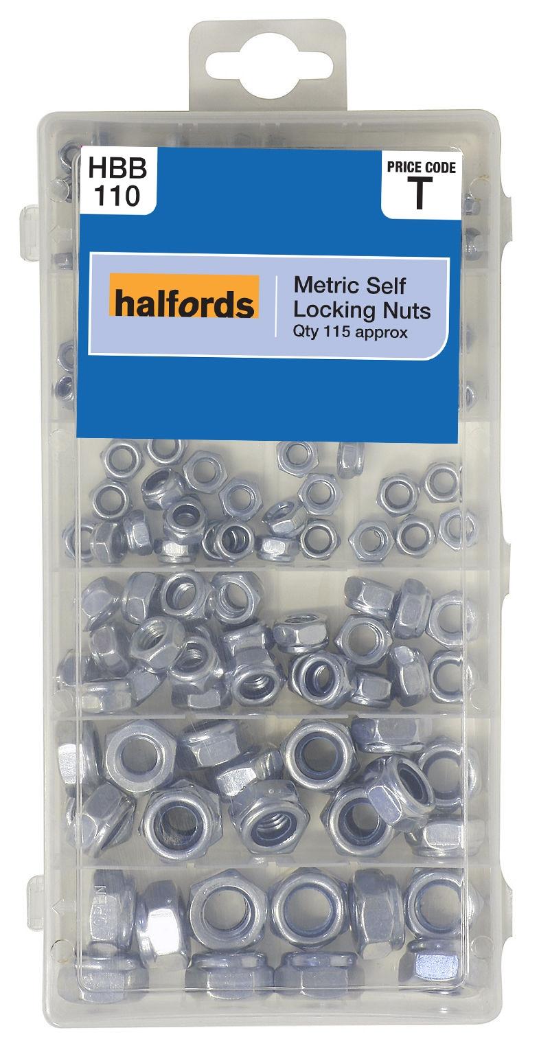 Halfords Metric Self Locking Nuts Halfords IE