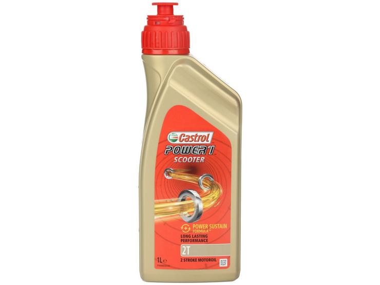 Castrol Power 1 Scooter 2T Scooter Engine Oil - 1ltr