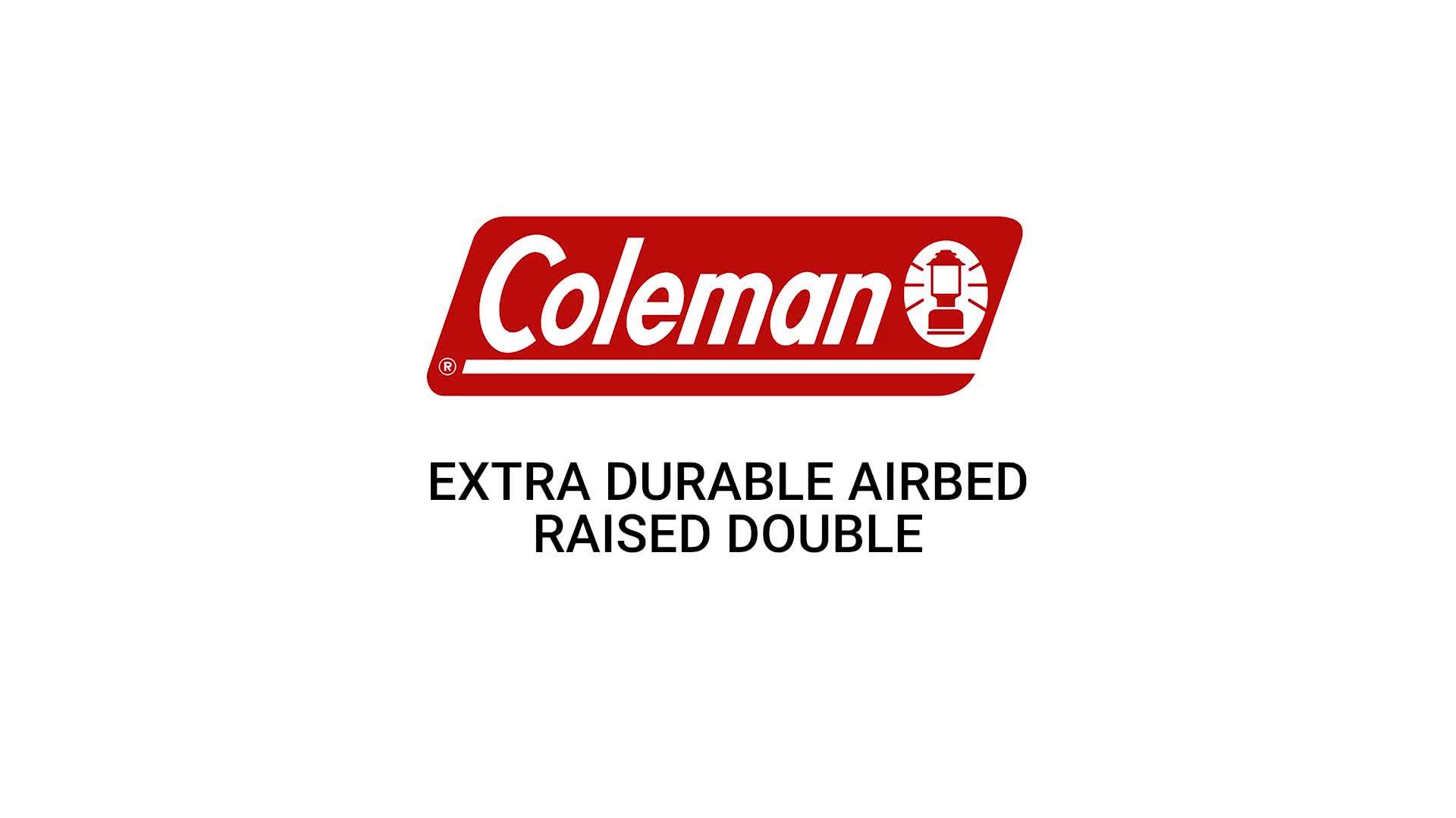 Coleman Extra Durable Raised Double Airbed